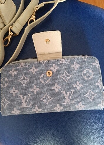Beden mavi Renk Louis Vuitton Cüzdan
