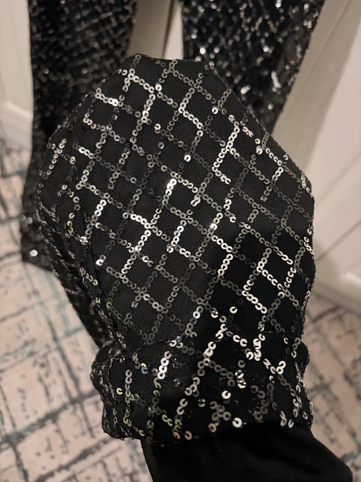 Kadın Payetli Pantolon - Görsel 3