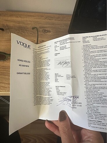 Vogue Hailey kadın güneş gözlüğü - Görsel 8