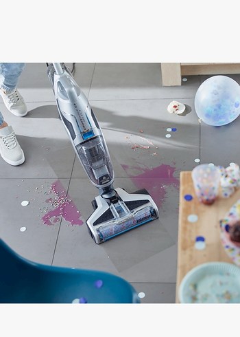 Gri Dikey Elektrikli Süpürge - Görsel 3