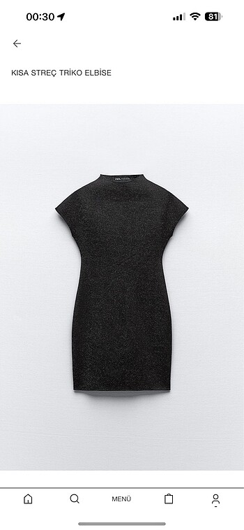 Zara mini şık elbise