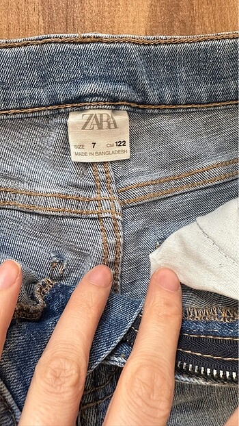 6 Yaş Beden mavi Renk Zara jean