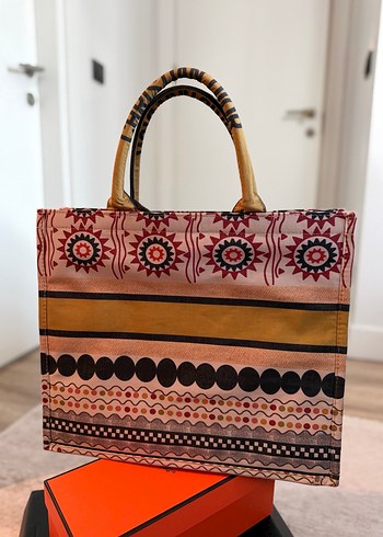 Christian Dior Baskılı Bohem Kadın Çanta - Görsel 2