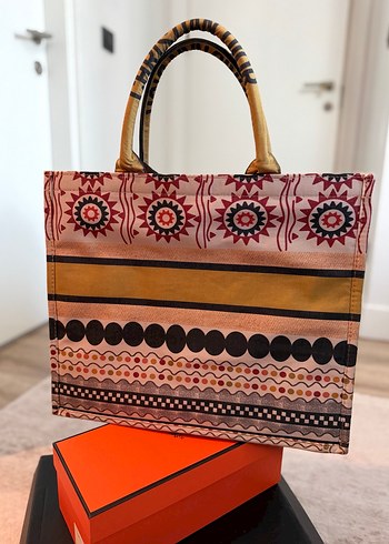 Christian Dior Baskılı Bohem Kadın Çanta - Görsel 3