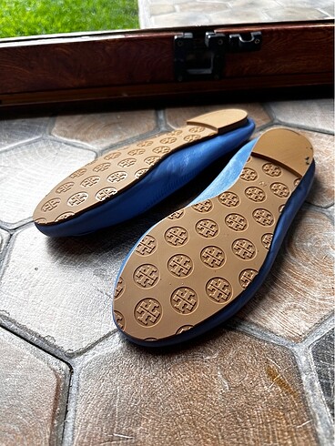40 Beden mavi Renk Tory burch babet