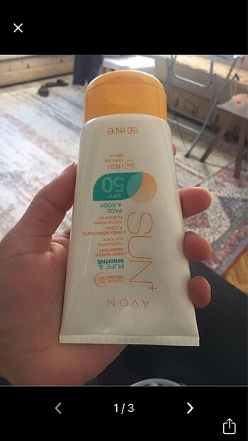 Avon güneş kremi