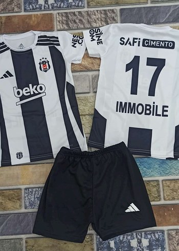 Diğer Erkek Siyah Beyaz Mini Forma Takımı