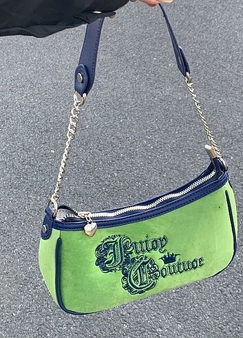 Y2K Vintage Yeşil Çanta