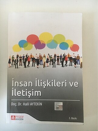 İnsan ilişkileri ve iletişim ders kitabı