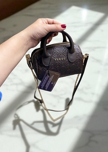 Kahverengi mini speedy Kadın Çanta
