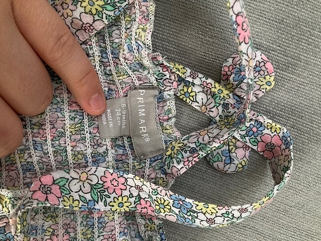 6-9 Ay Beden Primark elbise