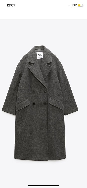 Zara gri kaban