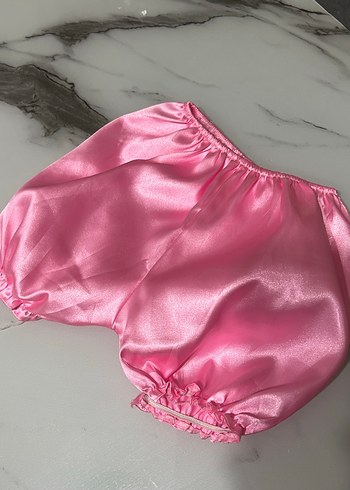 24-36 Ay Beden pembe Renk Pembe Pastel Bebek Elbisesi