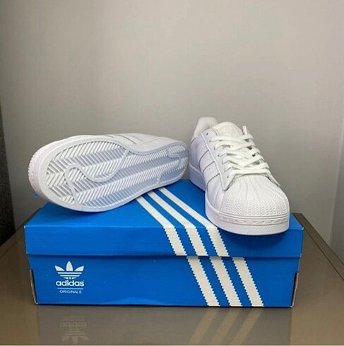36 Beden beyaz Renk Adidas süperstar
