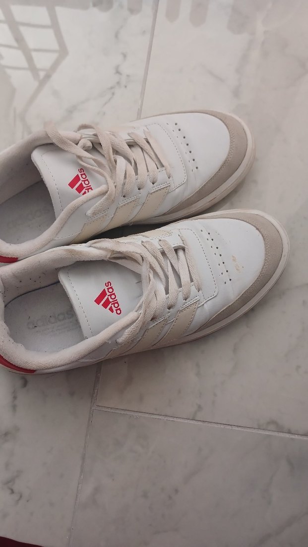 Beyaz Adidas  Spor Ayakkabı - Görsel 2