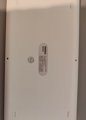 Beyaz ıpad laptop Kablosuz Klavye - Görsel 6