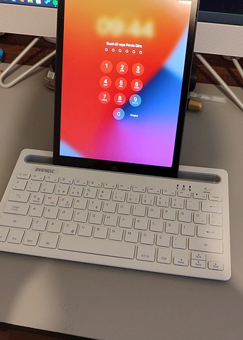 Beyaz ıpad laptop Kablosuz Klavye - Görsel 4