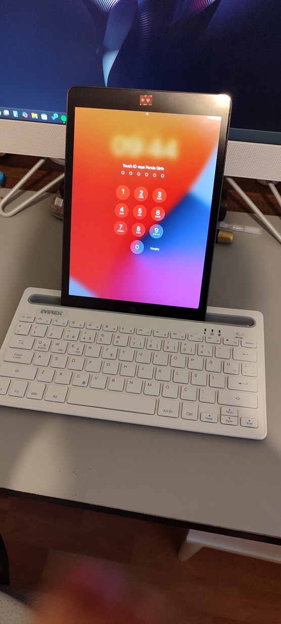 Beyaz ıpad laptop Kablosuz Klavye - Görsel 4