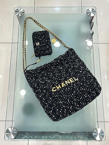 Chanel cüzdanlı kol çantası