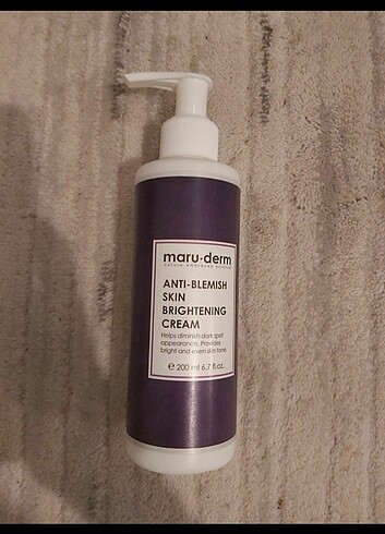 Maruderm leke kremi