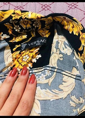 xl Beden Versace kadın gömlek 