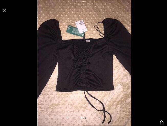 m Beden H&M crop