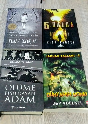 4 Kitap Seti: Tuhaf Çocuklar, 5. Dalga, Ölüm Fısıldayan Adam