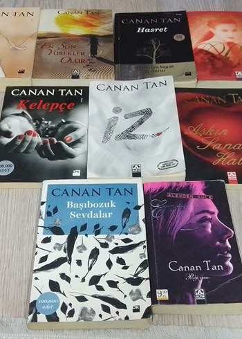 Canan Tan Kitap Seti - 9 Roman