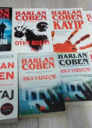 Harlan Coben Polisiye kitap seti