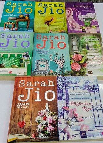 Sarah jio kitap seti