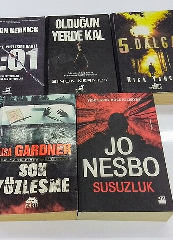 Polisiye kitap setleri