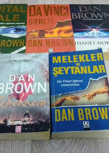 Dan Brown Roman Seti - 6 Kitap