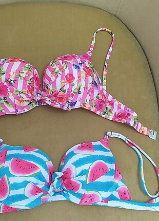 Suwen marka 2 li bikini üstü etiketli 