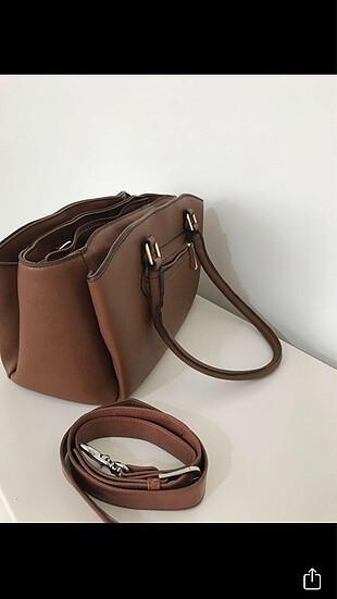 Kemal Tanca Arrow marka kahverengi iki kullanımlı çanta