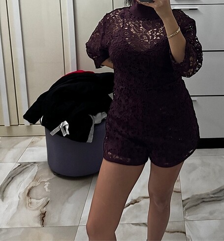 Zara Zara dantelli tulum