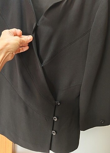 m Beden Siyah blazer ceket