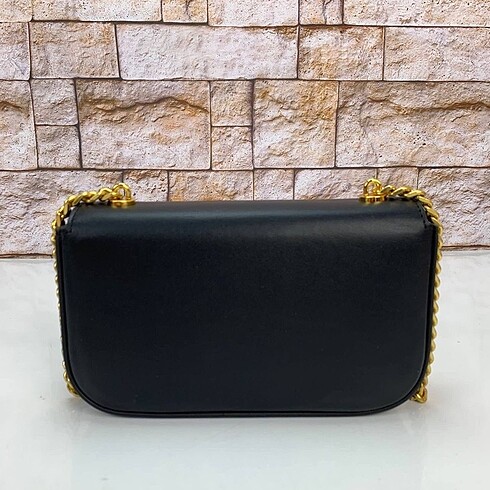 Beden siyah Renk Celine Wallet on Chain Triomphe bayan çanta
