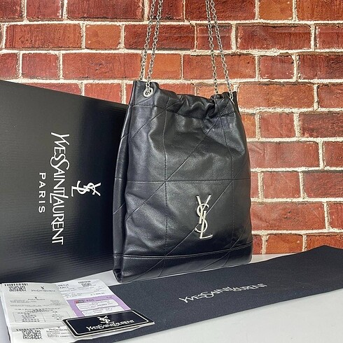 Yves Saint Laurent (YSL) Jamie pochon ın lamskin
