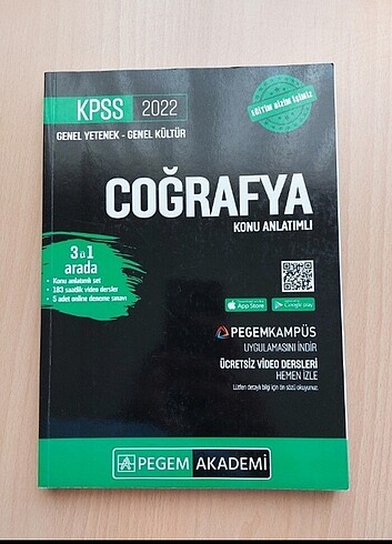 Pegem kpss coğrafya