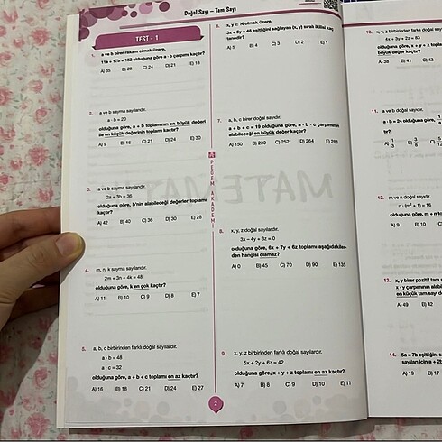  Kpss pegem matematik soru bankası