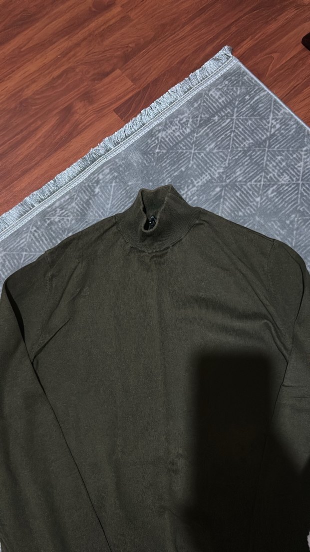 Boğazlı Erkek Sweatshirt - Görsel 2