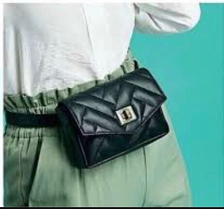 Avon siyah bel çantası