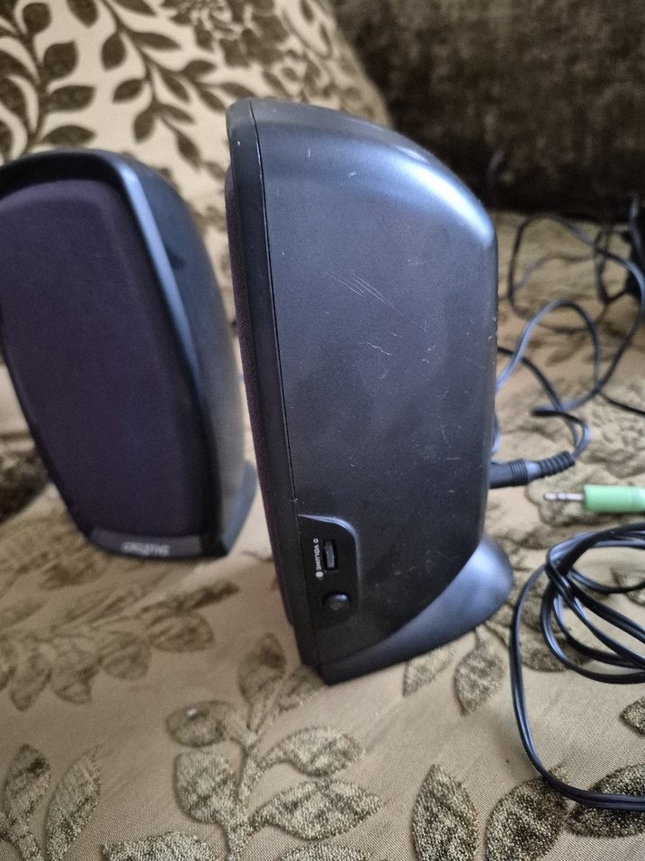 Creative Siyah Masaüstü Hoparlörler - Görsel 4