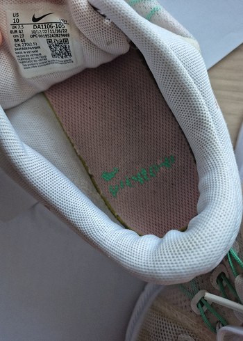 Beyaz Pastel Renkli Spor Kadın Sneakers - Görsel 7