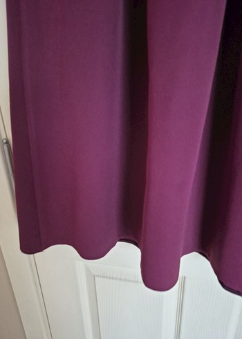 Mor Pileli Uzun Kadın Etek - Görsel 4