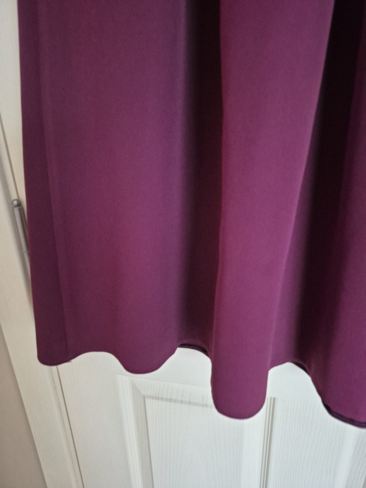 Mor Pileli Uzun Kadın Etek - Görsel 4