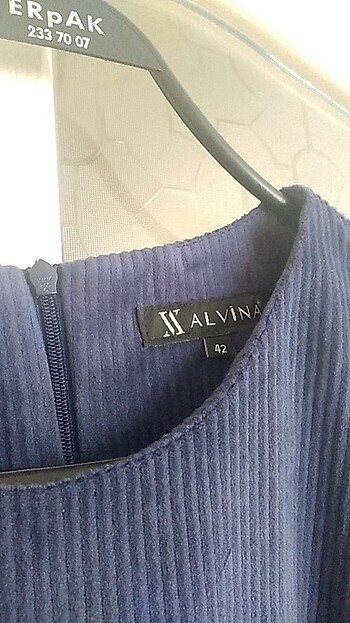 42 Beden Alvina kadife elbise