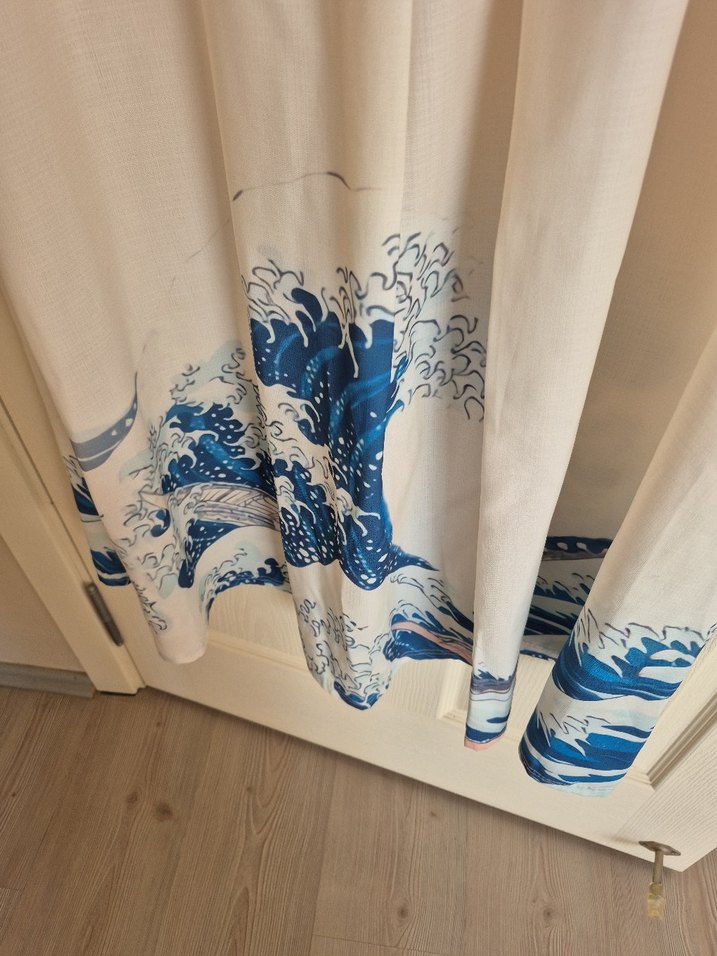 Diger Beyaz Baskılı Uzun Hamile Elbisesi - Görsel 3