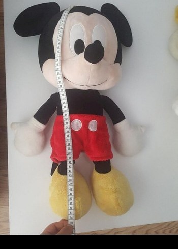 Gri Mickey Mouse Peluş Oyuncak