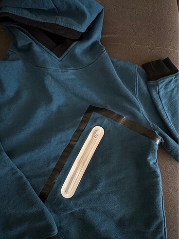 13-14 Yaş Beden lacivert Renk sweatshirt